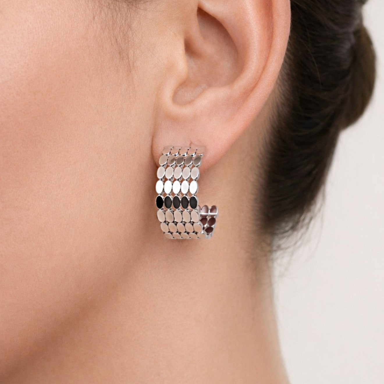 Hoop Earrings "Armor"