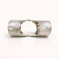 Sterling silver full finger ring "Silk"