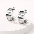 Hoop Earrings "Armor"