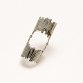 Sterling silver full finger ring "Symphony"