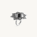 Sterling silver ring "Biayna"